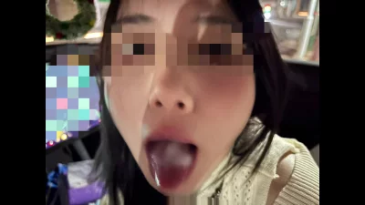 [原创] 口爆特写，在车上口爆的绝对爽感